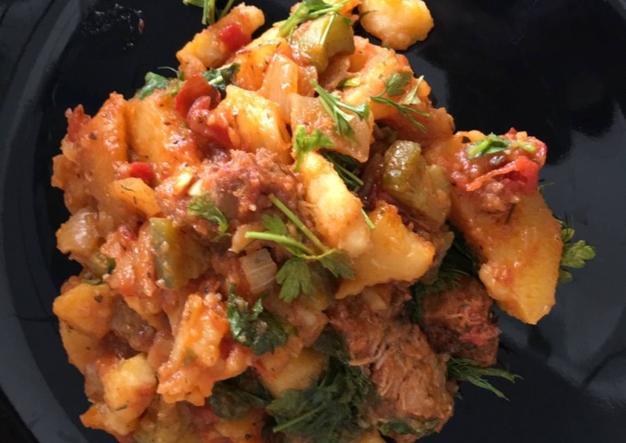 АЗУ по-татарски из свинины