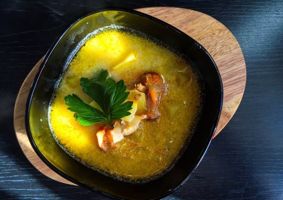 Куриный вермишелевый суп с картошкой