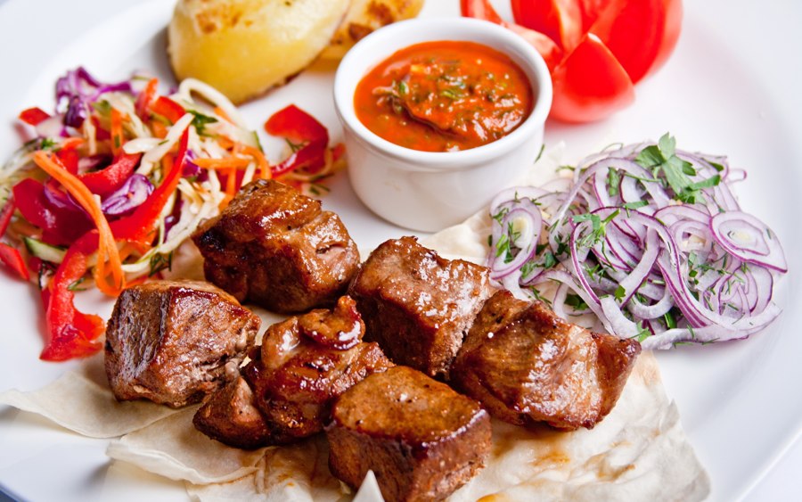 Украшение шашлыка