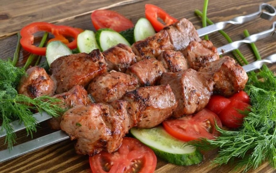 Шашлык из свинины