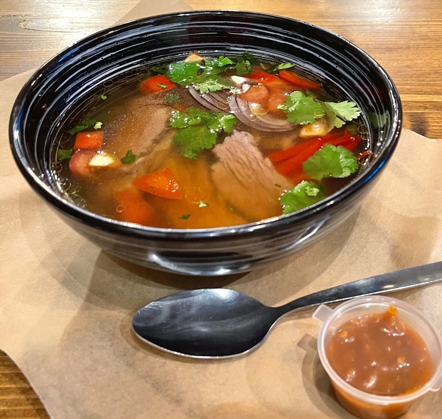 Суп с тыквой и картофелем