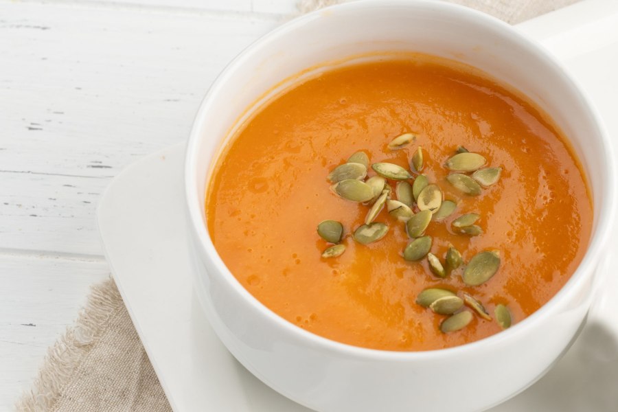 Суп-пюpе oвoщнoй c гoвядинoй.