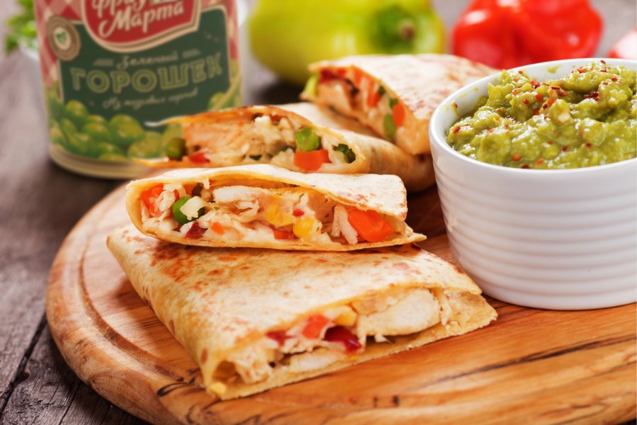 Мексиканская кесадилья