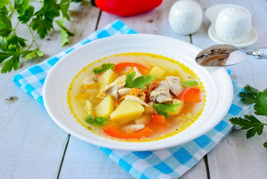 Бабушкин супчик суп с клецками