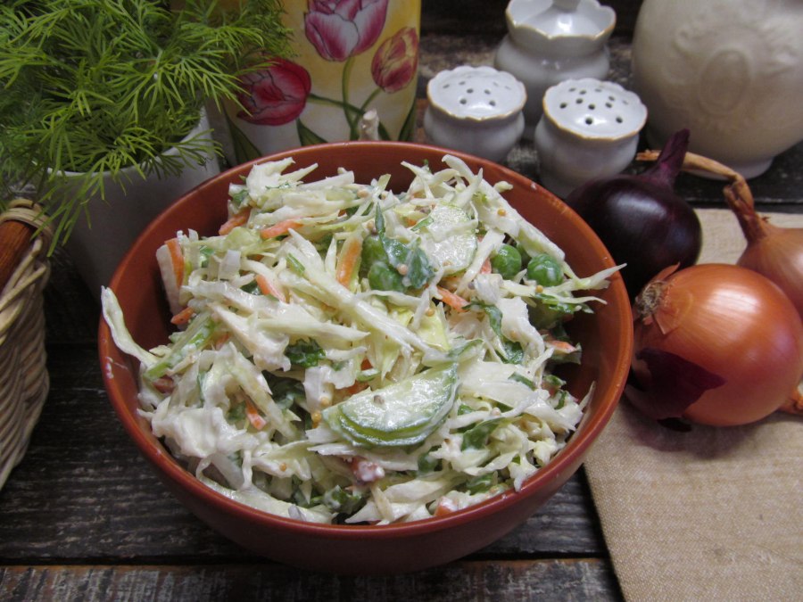 Салат из редьки с сыром