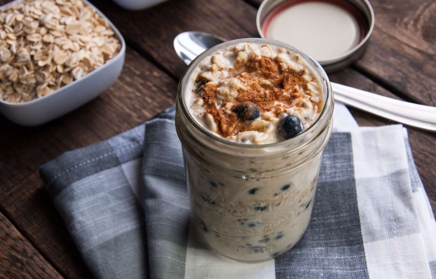 Овсянка на кефире