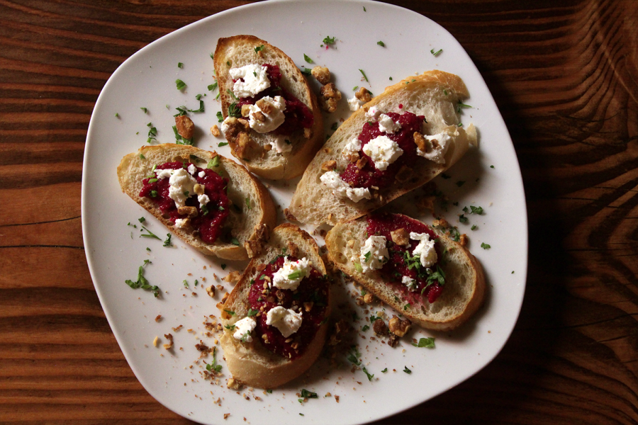 Фуагра на багете