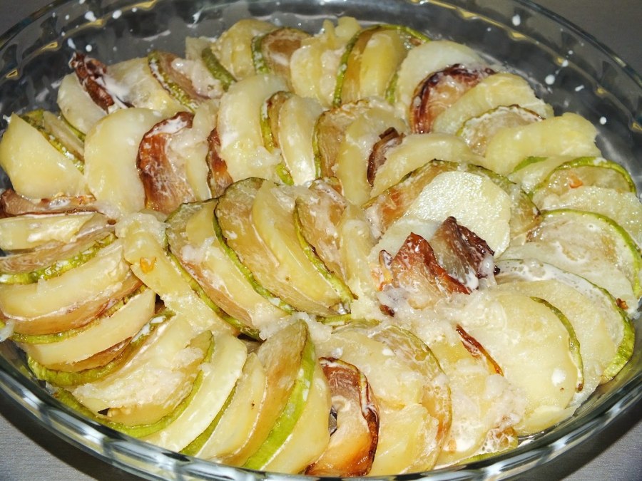 Запеканка из цукини