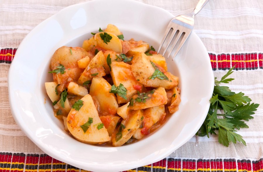 Запеканка с картошкой и грибами