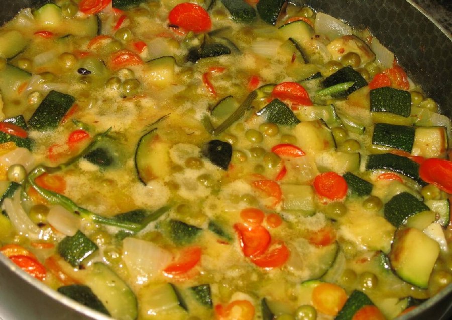 Блюда и гарниры из овощей