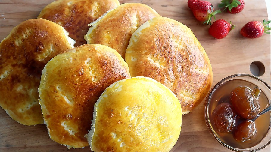 Лепешки на сметане