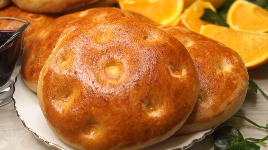 Лепешки на сметане