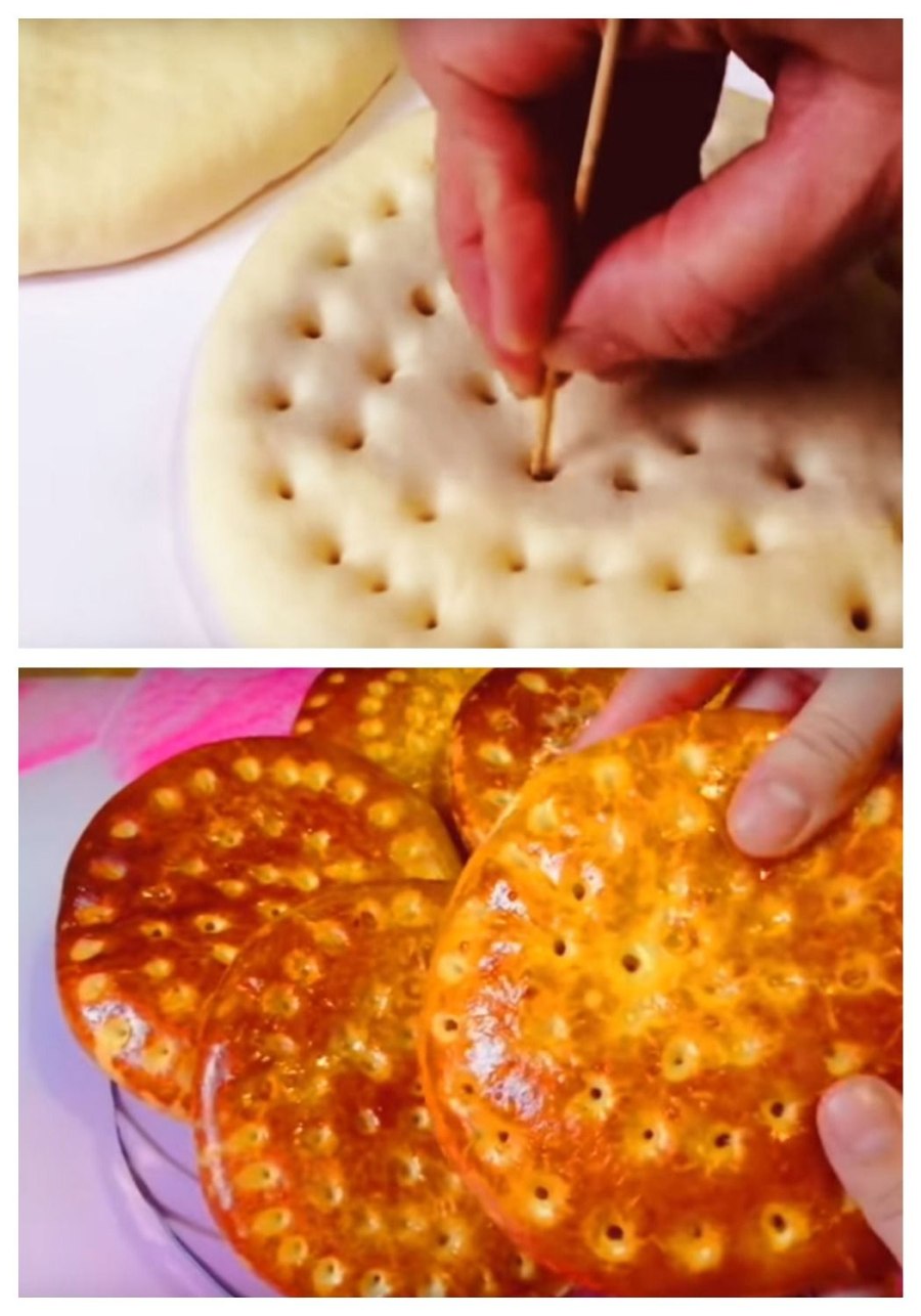 Лепешки сдобные бабушкины