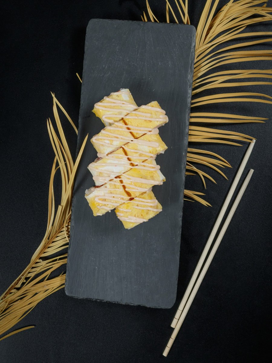 Блинчики с красной рыбой