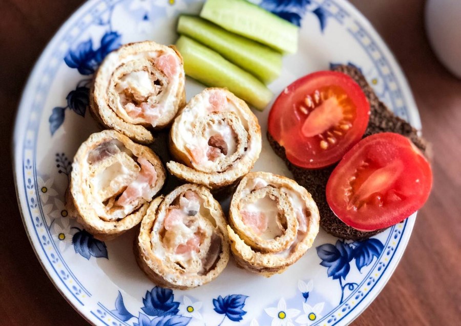 Яичные роллы