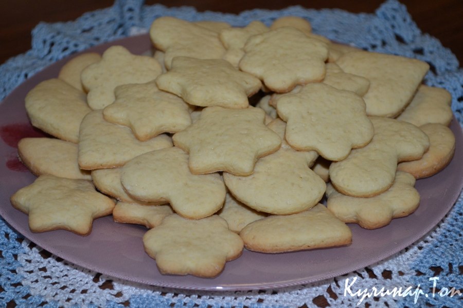 Печенье сдобное песочное