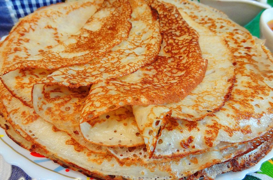 Ажурные блины