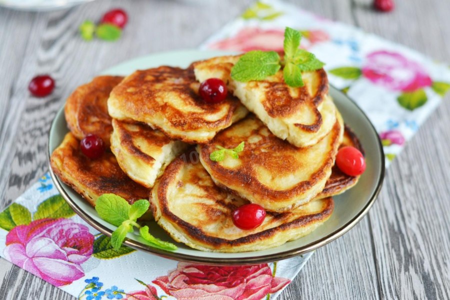 Оладушки не пышные