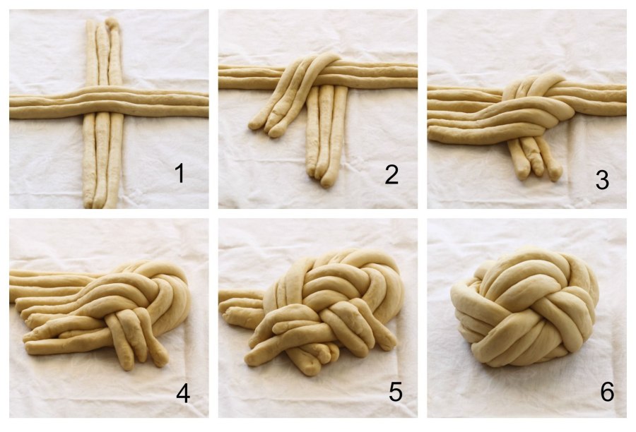 Плетеные изделия из теста