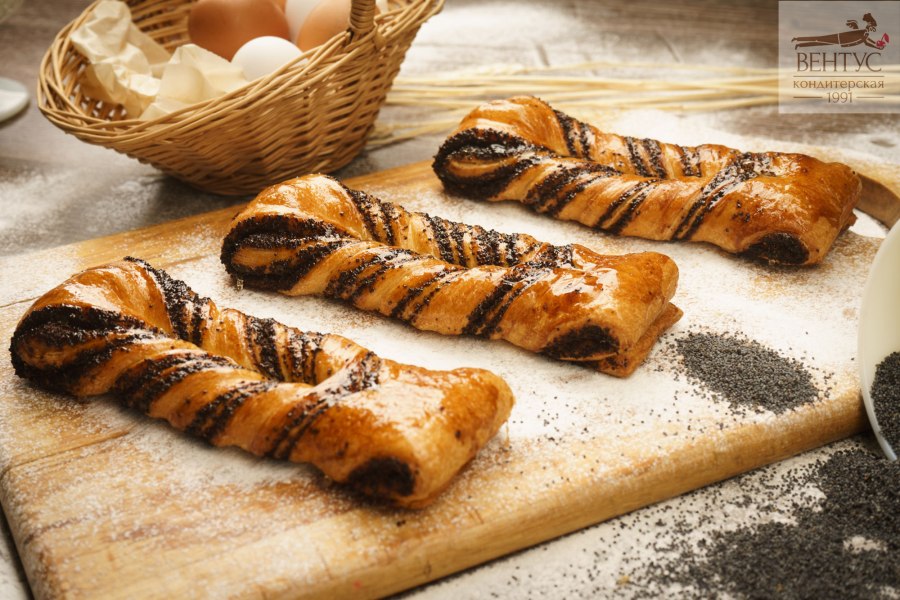 Плетёнка с маком 430г