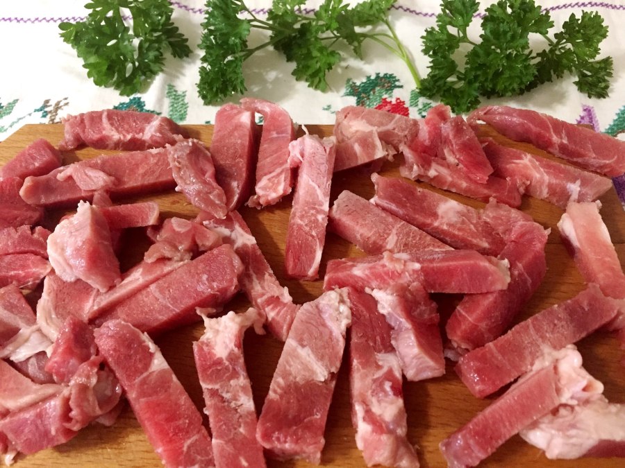 Сало грудинка копченая