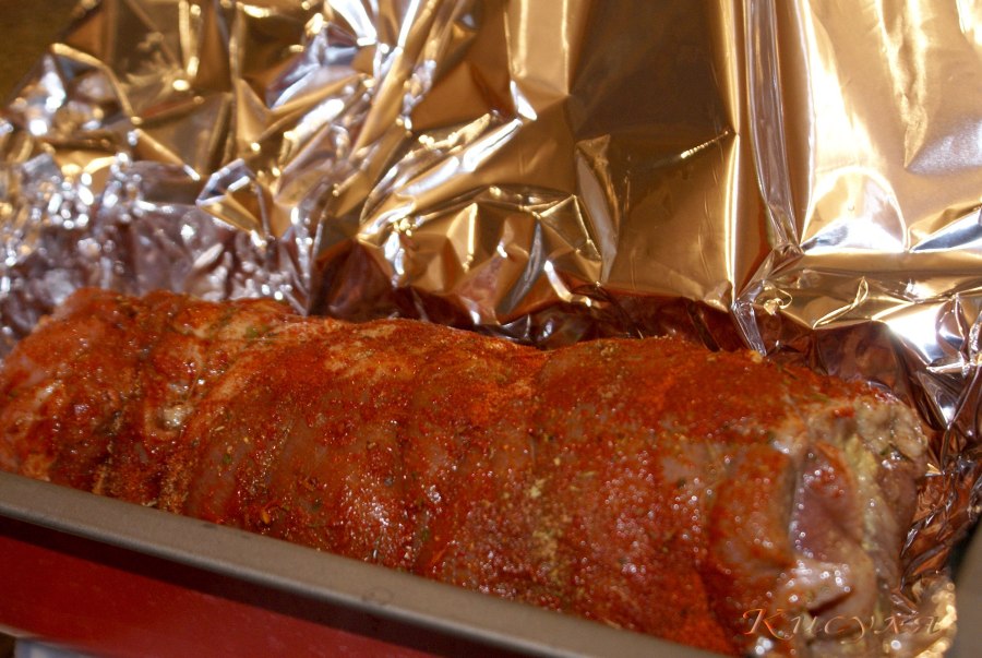 Мясные рулеты из индейки