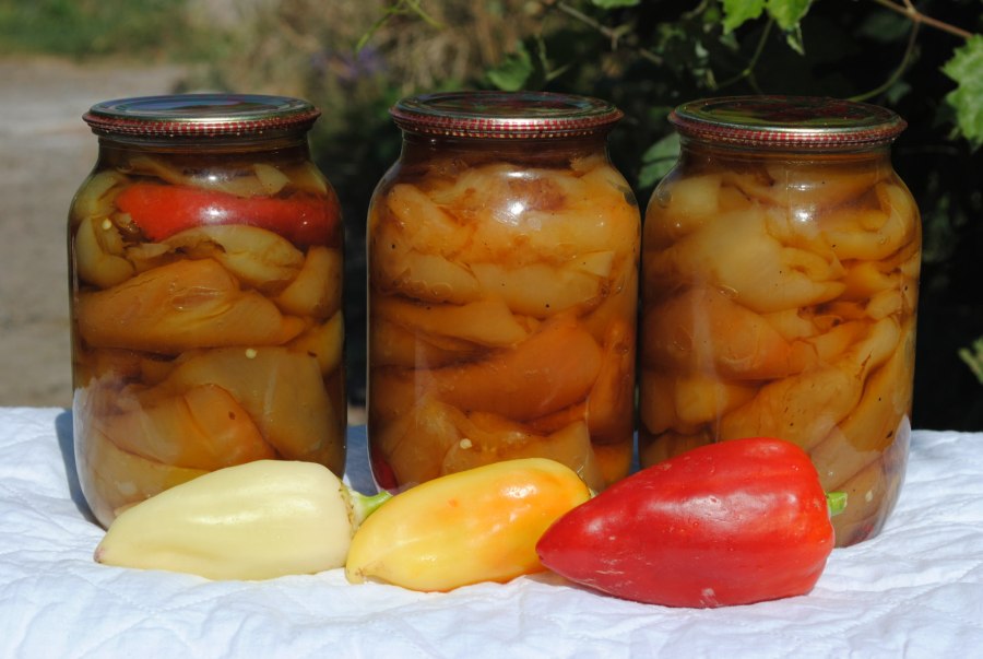 Пюре из перца болгарского