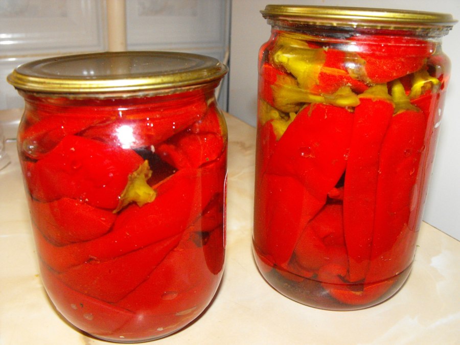 Консервированный перец болгарский 3л