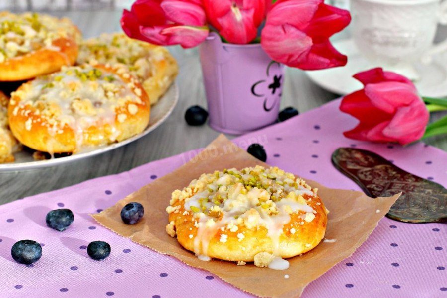 Булочки со сгущенкой