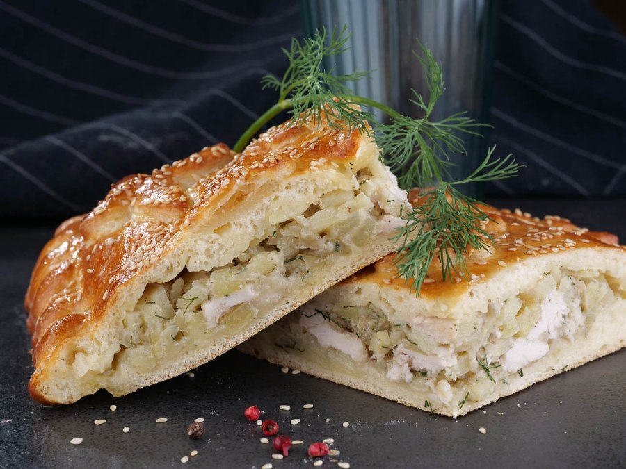 Пирог с капустой