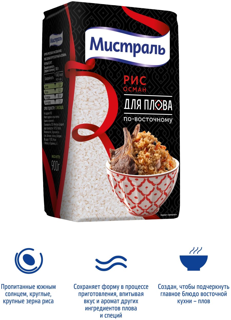 Мистраль сорта риса