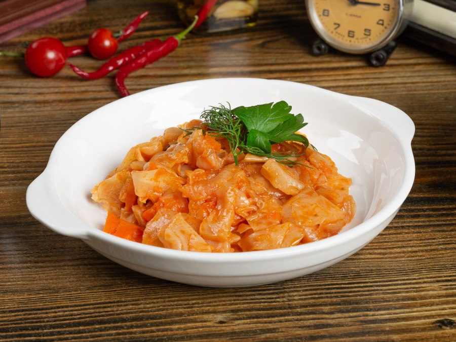 Баварская капуста тушеная