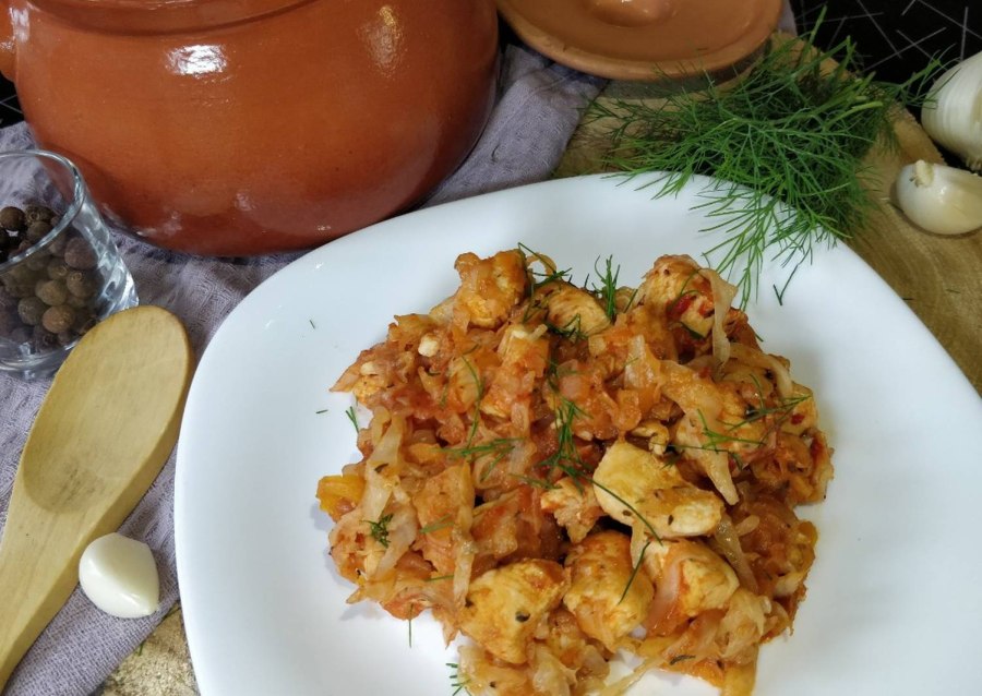 Солянка тушеная