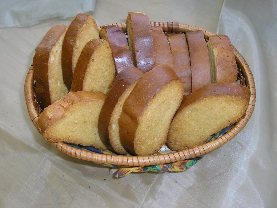 Сухарики с васаби