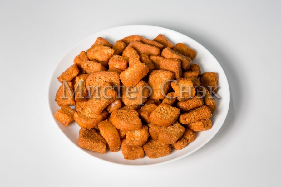 Сухарики с чесноком и хреном