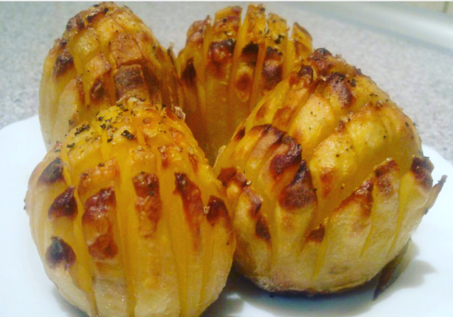 Ёжики из фарша с рисом в перце