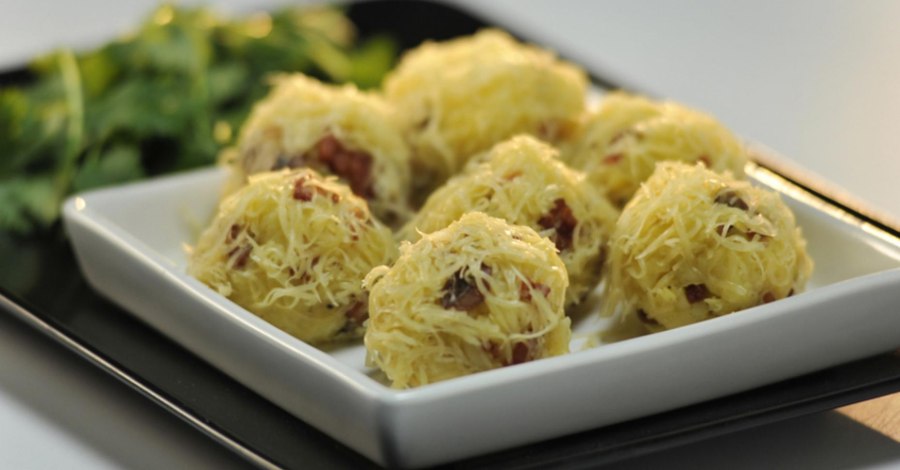 Картофельные Ёжики в духовке с сыром