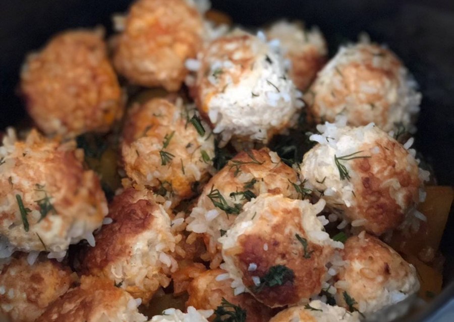 Декор пирожного картошка