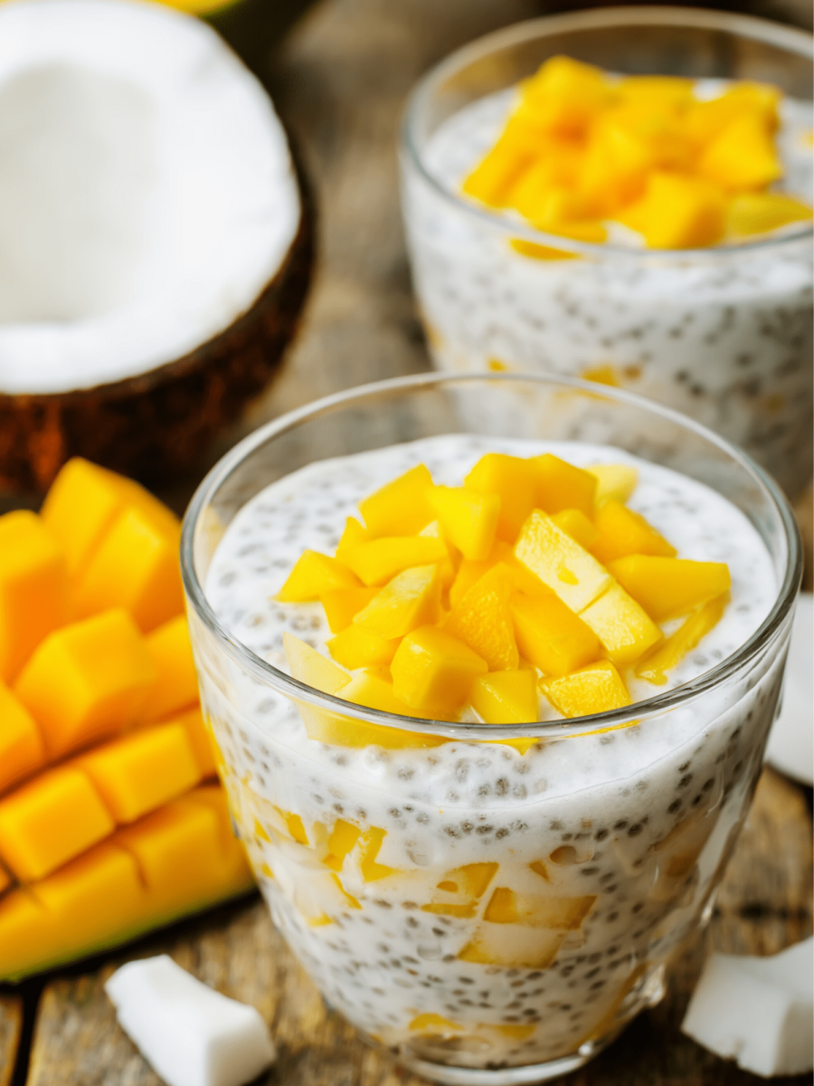 Семена чиа пудинг кокосовый