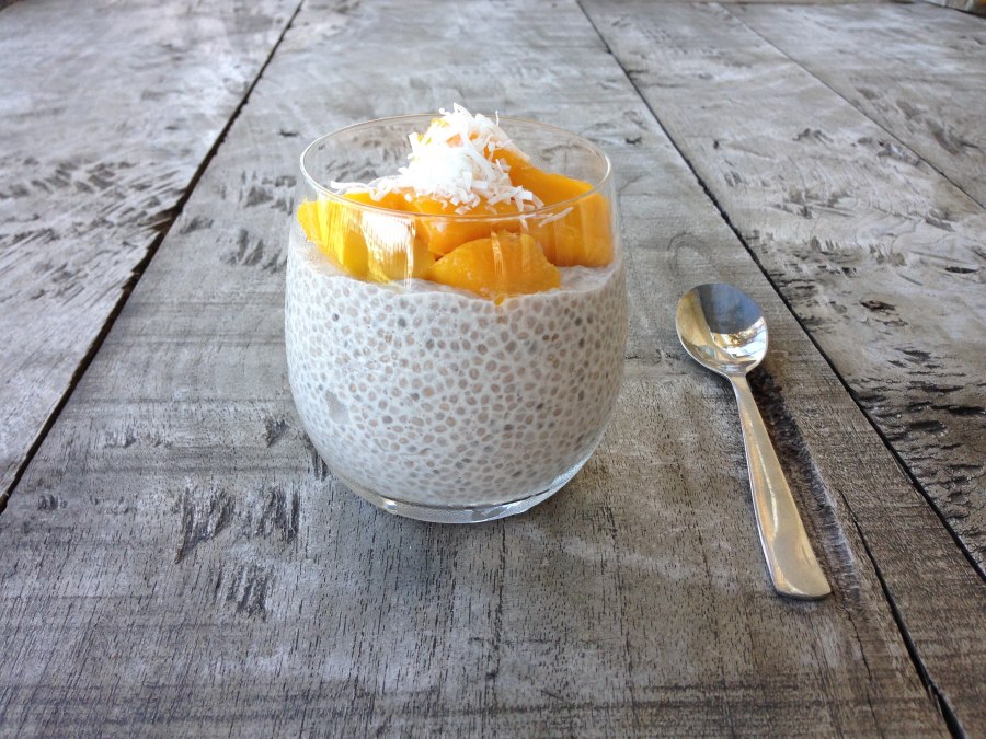 Смузи манго с чиа