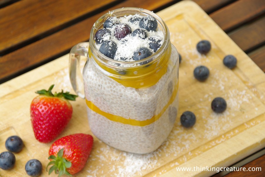 Десерт манго чиа Старбакс