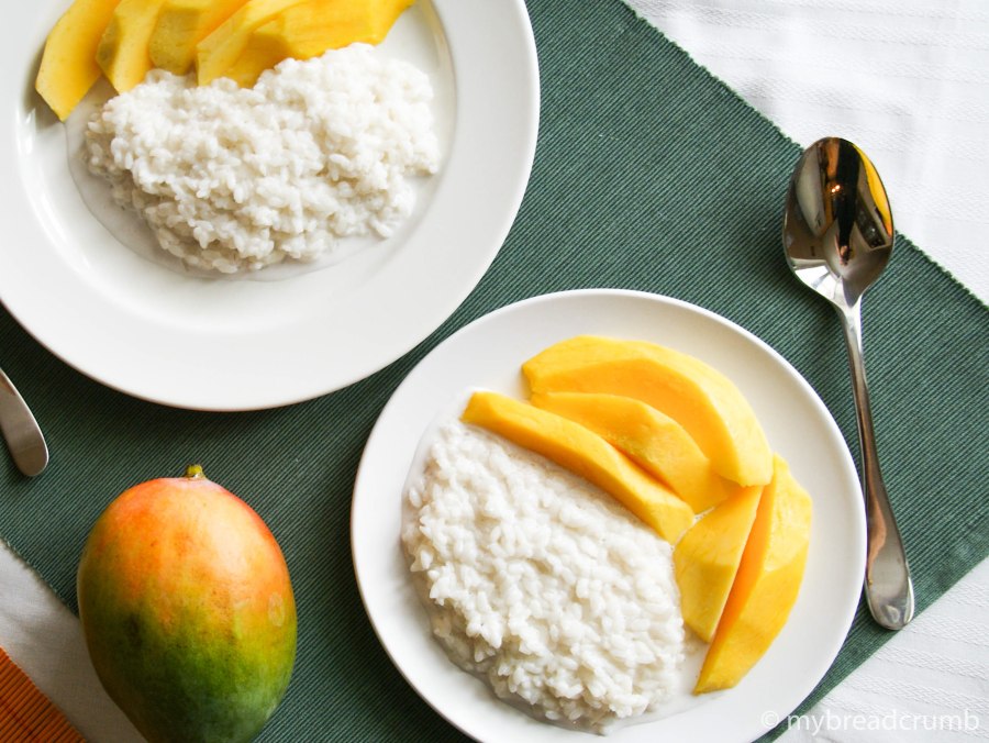 Рисовый пудинг с манго