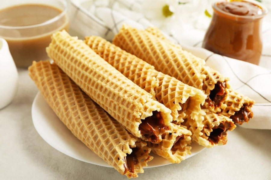 Вафельные трубочки — вкус детства