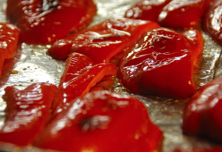 Перец фаршированный булгуром