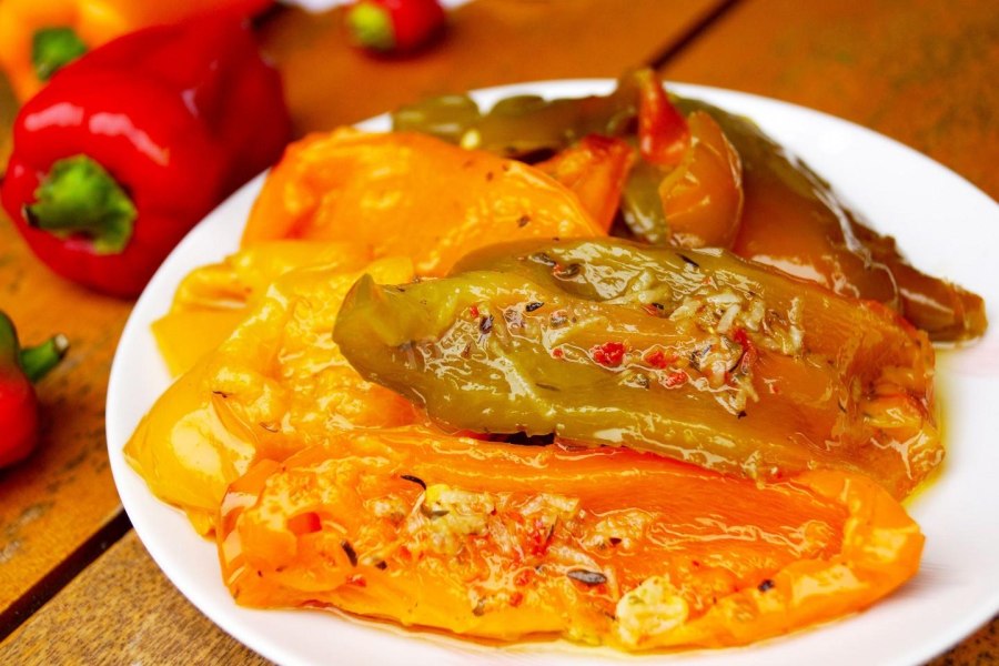 Болгарский перец в духовке