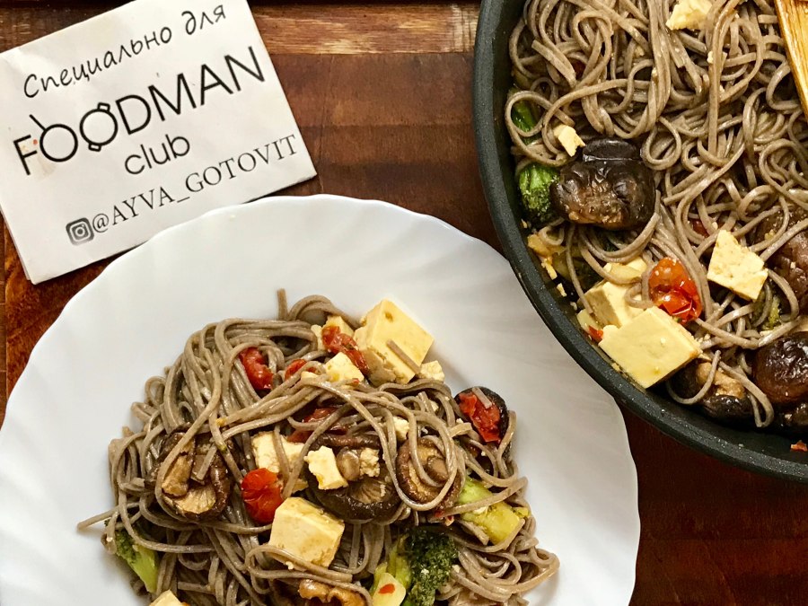 Соба с тофу