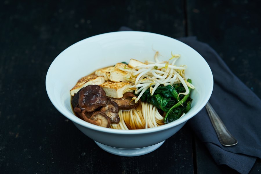 Рисовая лапша с тофу