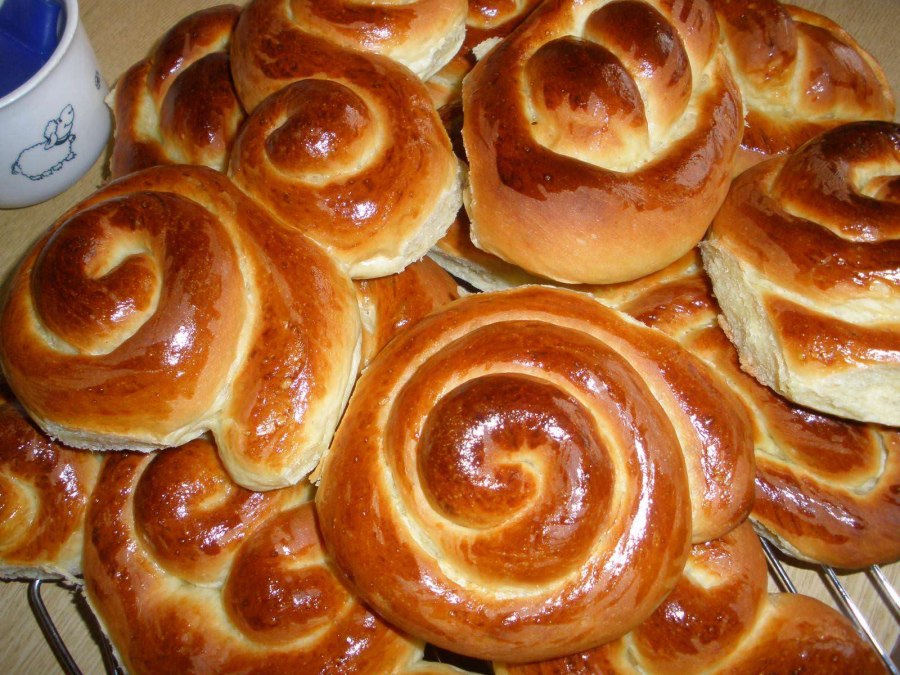 Сдобные булочки