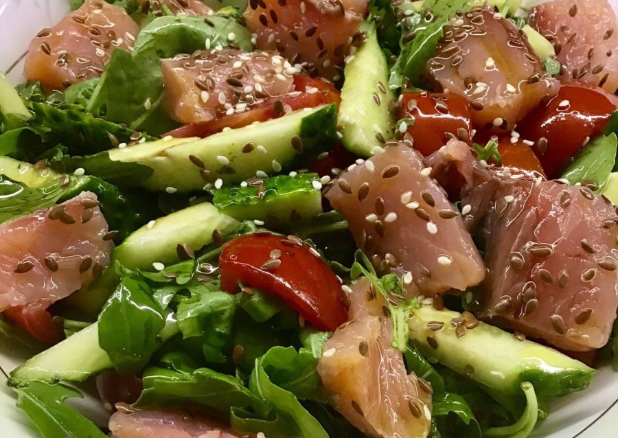 Салат из сардины