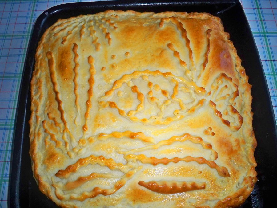 КИШ Лорен с лососем